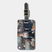 Étiquette À Bagage Edouard Manet - Un bar aux Folies-Bergere (Devant Vertical)