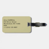 Étiquette À Bagage Edvard Munch - La forêt Fairytale (Dos horizontal)