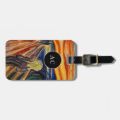 Étiquette À Bagage Edvard Munch - Le cri 1910 (Devant horizontal)