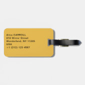 Étiquette À Bagage Edvard Munch - Le Soleil 1912 (Dos horizontal)