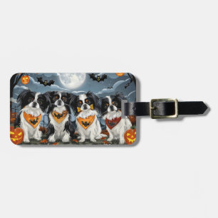 Étiquette À Bagage Éffrayant japonais Halloween Chin