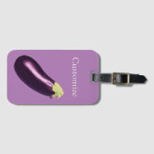 Étiquette À Bagage Eggplant Thunder_Cove (Devant Horizontal)
