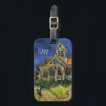 Étiquette À Bagage Eglise à Auvers-sur-Oise par Vincent van Gogh<br><div class="desc">L'église d'Auvers par Vincent van Gogh est une peinture architecturale de post impressionnisme d'art vintage. Vue extérieure d'une église aux vitraux et personnage se dirigeant vers la Chapelle par un chemin pavé. À propos de l'artiste : Vincent Willem van Gogh (1853-1890) fut l'un des peintres Post impressionnistes les plus célèbres...</div>