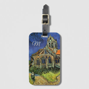 Étiquette À Bagage Église d'Auvers-sur-Oise par Vincent van Gogh