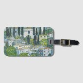 Étiquette À Bagage Église (Kirche) à Cassone par Gustav Klimt (Devant Horizontal)