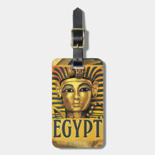 Étiquette À Bagage Égypte - Toutankhamon