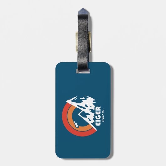 Étiquette À Bagage Eiger Sun Eagle (Dos Vertical)
