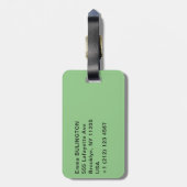 Étiquette À Bagage Eilean Donan Castle, Loch Duich - Ecosse, Royaume- (Dos Vertical)