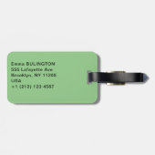 Étiquette À Bagage Eilean Donan Castle, Loch Duich - Ecosse, Royaume- (Dos horizontal)