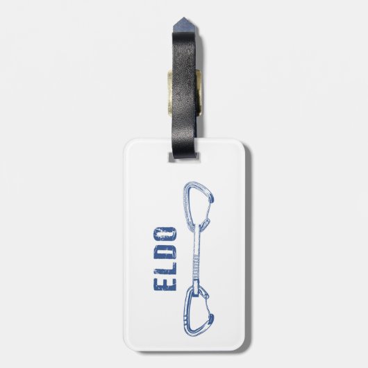 Étiquette À Bagage Eldorado Canyon Escalade Quickdraw (Dos Vertical)