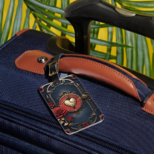 Étiquette À Bagage Élégance Éternelle – Cœur d'Horlogerie
