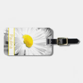 Étiquette À Bagage Élégant Daisy (Devant horizontal)