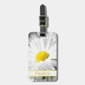 Étiquette À Bagage Élégant Daisy (Devant Vertical)
