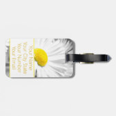 Étiquette À Bagage Élégant Daisy (Dos horizontal)