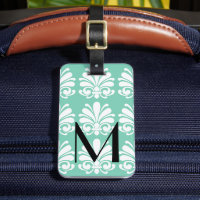 Elégant Damask Shell Flourdissant Personnalisé