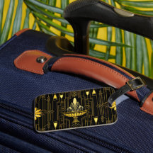 Elegant gold black gatsby