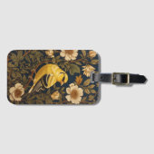 Étiquette À Bagage Élégant Goldfinch américain (Devant Horizontal)