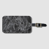 Étiquette À Bagage Élégante Fumée - Esthétique mystique (Devant Horizontal)