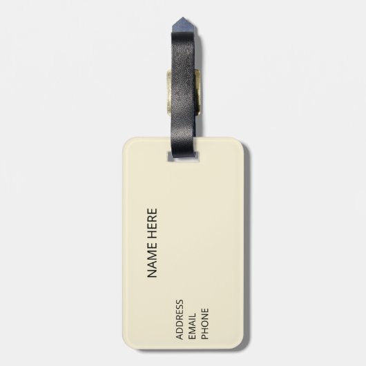 Étiquette À Bagage Elégants éléphants et lever de soleil dans la jung (Dos Vertical)