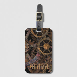 Étiquette À Bagage Éléments de steampunk personnalisés