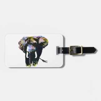 Étiquette À Bagage Eléphant