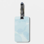 Étiquette À Bagage Éléphant heureux (personnalisez) (Dos Vertical)