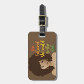 Étiquette À Bagage Elle Croyait Qu'Elle Pouvait Le Faire. | BROWN (Devant Vertical)