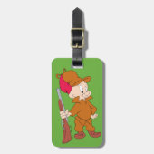 Étiquette À Bagage ELMER FUDD™| Avec un fusil (Devant Vertical)