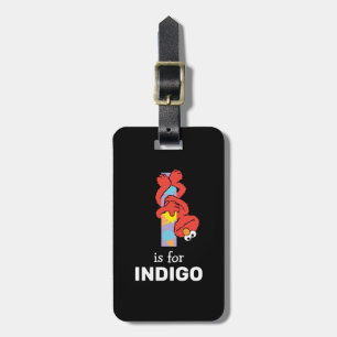 Étiquette À Bagage Elmo Alphabet I Crème glacée