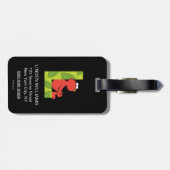 Étiquette À Bagage Elmo Alphabet | L feuille (Dos horizontal)