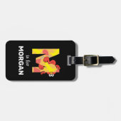 Étiquette À Bagage Elmo Alphabet | M Musique (Devant horizontal)