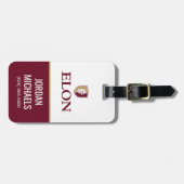 Étiquette À Bagage Elon (Devant horizontal)