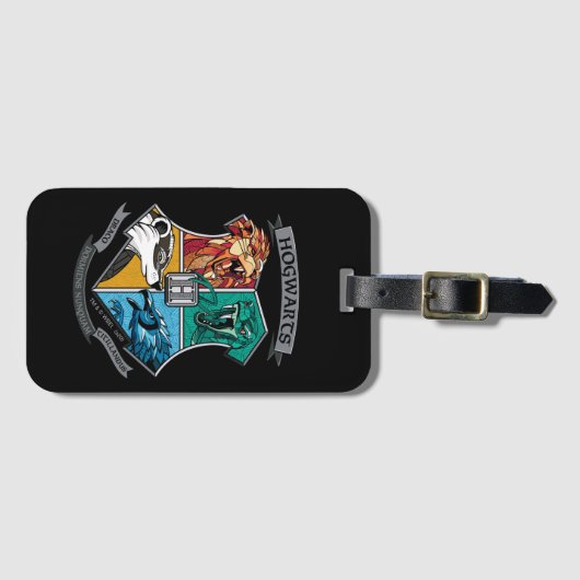 Étiquette À Bagage Emblème à écailles HOGWARTS™ (Devant Horizontal)