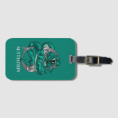 Étiquette À Bagage Emblème croisé SLYTHERIN™ (Devant Horizontal)