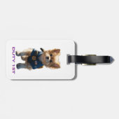 Étiquette À Bagage Emblème de chien de garde (Dos horizontal)