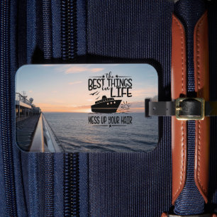 Étiquette À Bagage Embrace Life's Messy Beauty