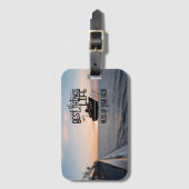 Étiquette À Bagage Embrace Life's Messy Beauty (Devant Vertical)