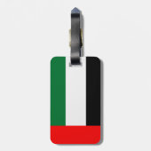 Étiquette À Bagage Émirats arabes unis (Dos Vertical)