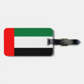 Étiquette À Bagage Émirats arabes unis (Dos horizontal)
