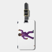 Étiquette À Bagage Emoji Dancing Man (Devant Vertical)