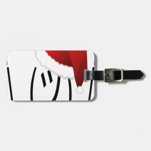 Étiquette À Bagage emoji de shrug de noël