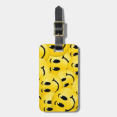 Étiquette À Bagage Emoji font face (Devant Vertical)