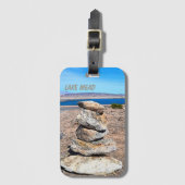 Étiquette À Bagage Empilage de roche (Devant Vertical)