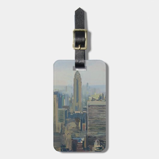 Étiquette À Bagage Empire State Building 2012 (Devant Vertical)