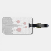 Étiquette À Bagage Empire State Building et Red Hot Air Ballots (Dos horizontal)