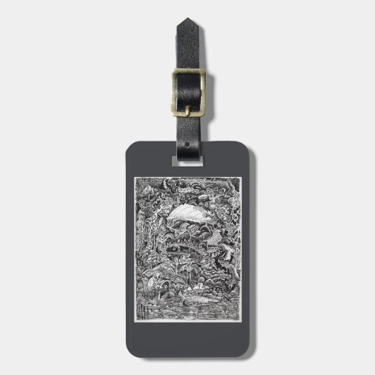 Étiquette À Bagage En attendant le Maelstrom (Devant Vertical)