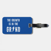 Étiquette À Bagage En Cours, La Croissance Est En Cours (Dos horizontal)