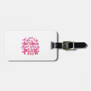 Étiquette À Bagage 🎀 En Octobre Nous Portons Le Design Rose