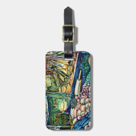 Étiquette À Bagage Encelade (Devant Vertical)