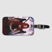 Étiquette À Bagage Enchanteuse sombre (Devant Horizontal)